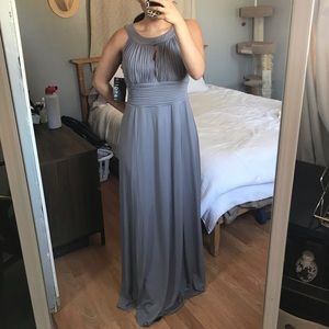 Grey Long Dress